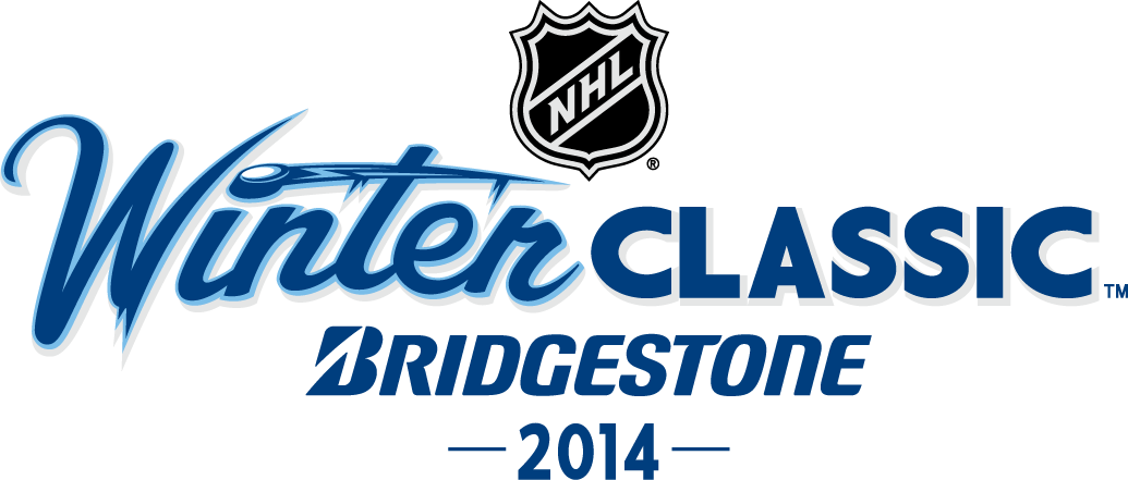 NHL Winter Classic 2013-2014 Wordmark 02 Logo vinyl decal